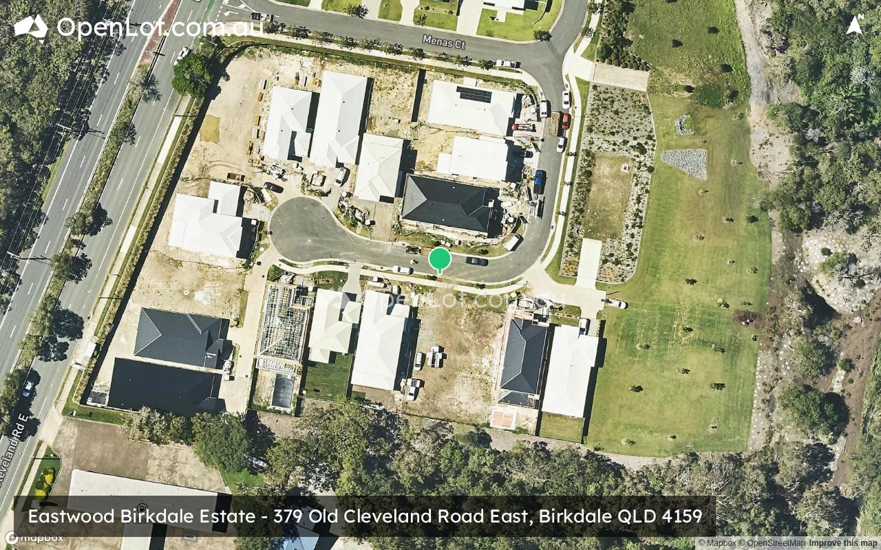 Satellite image for Eastwood Birkdale Estate - 379 Old Cleveland Road East, Birkdale QLD 4159