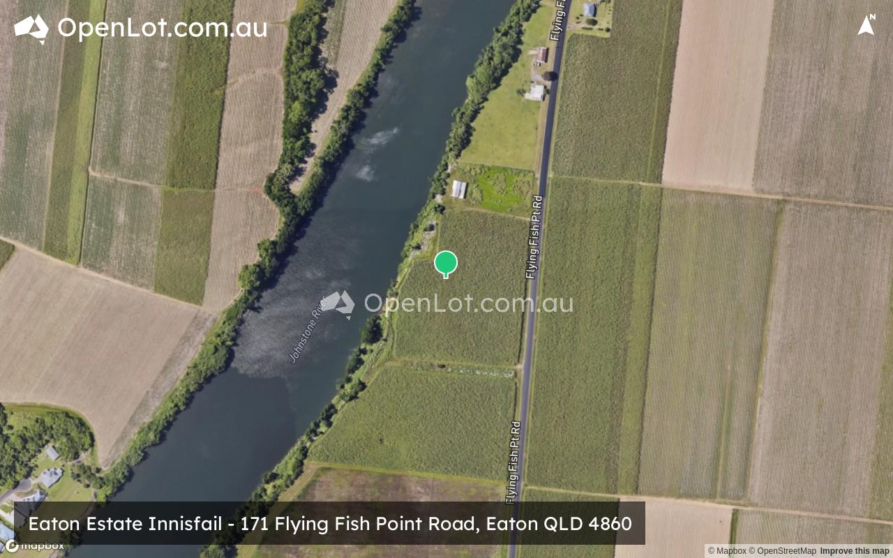 Satellite image for Eaton Estate Innisfail - 171 Flying Fish Point Road, Eaton QLD 4860