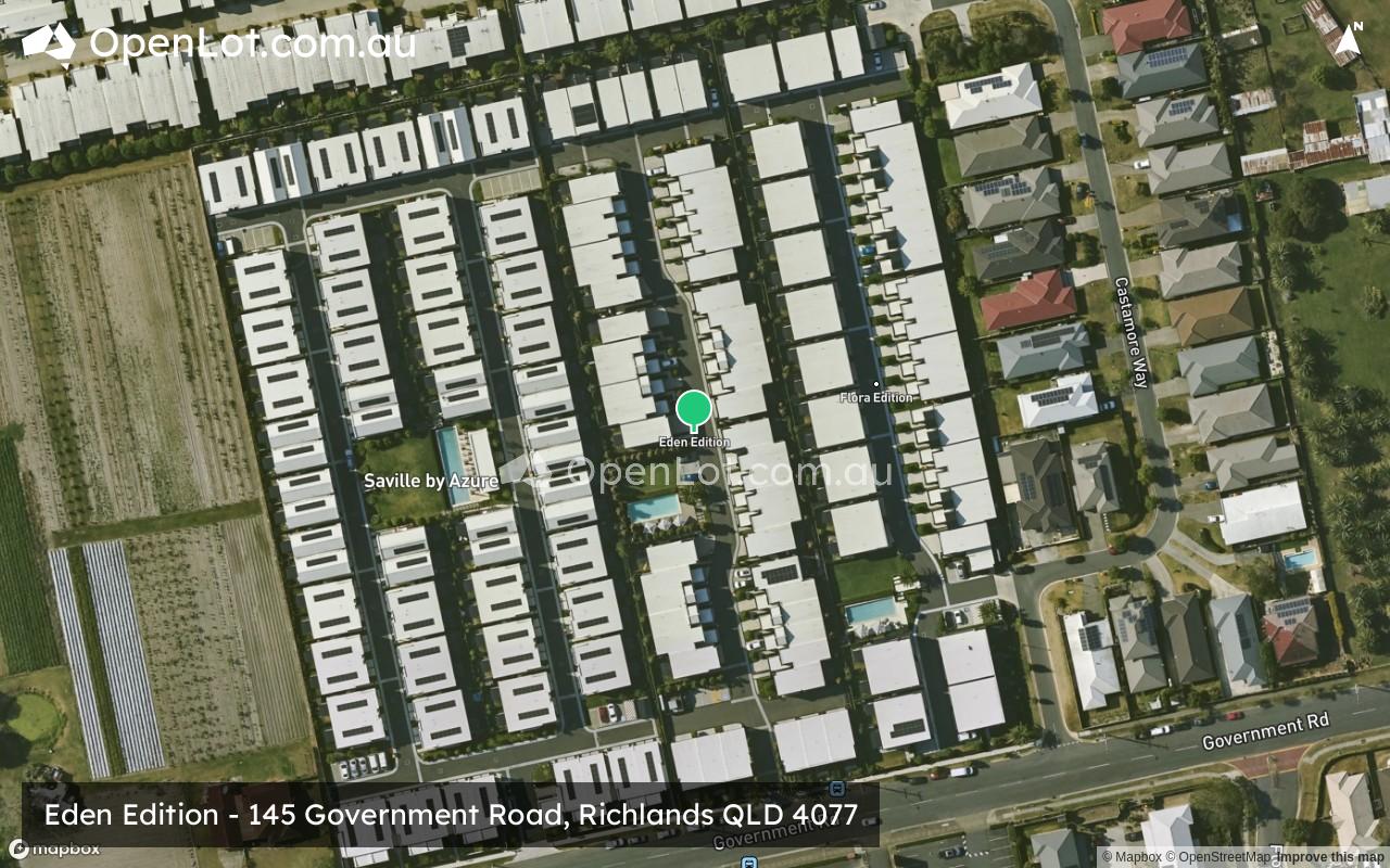 Satellite image for Eden Edition - 145 Government Road, Richlands QLD 4077