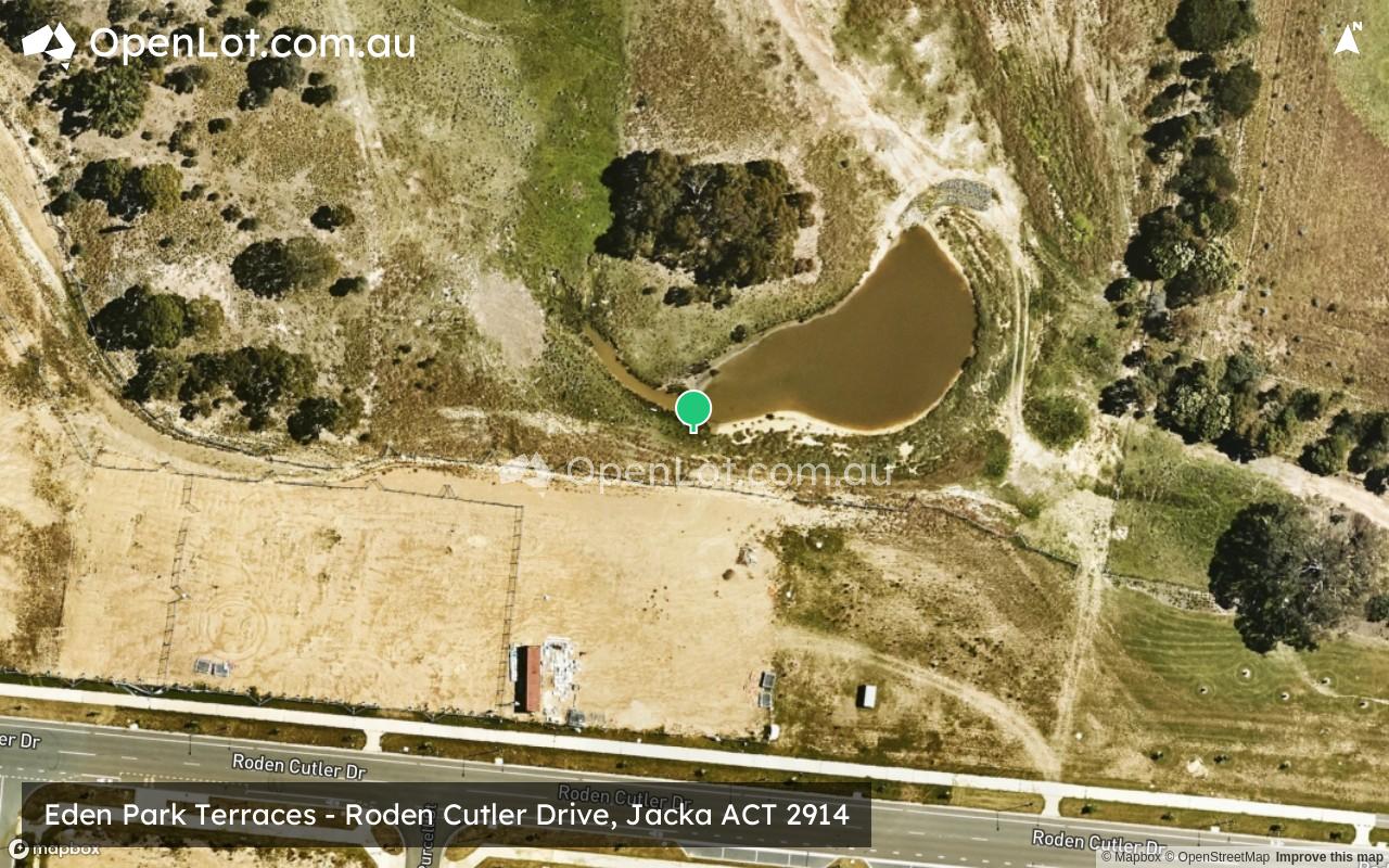 Satellite image for Eden Park Terraces - Roden Cutler Drive, Jacka ACT 2914