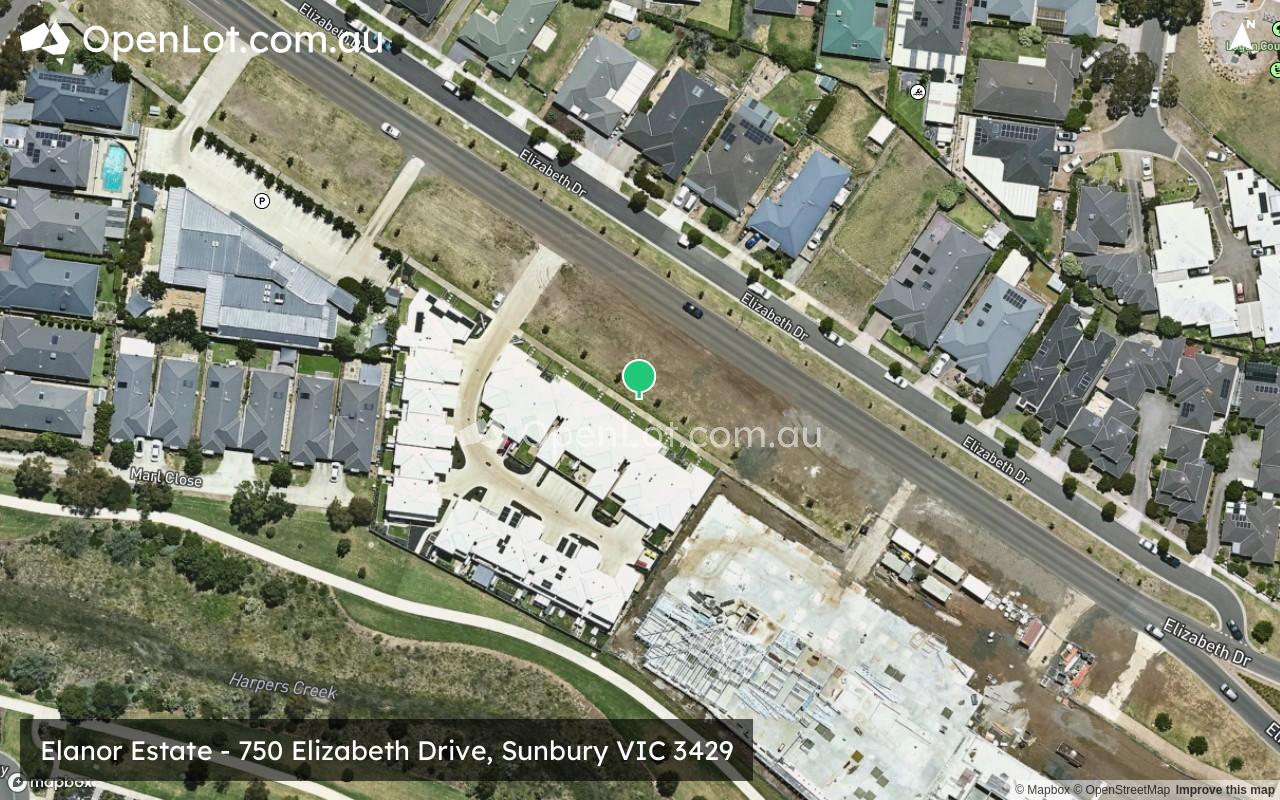 Satellite image for Elanor Estate - 750 Elizabeth Drive, Sunbury VIC 3429