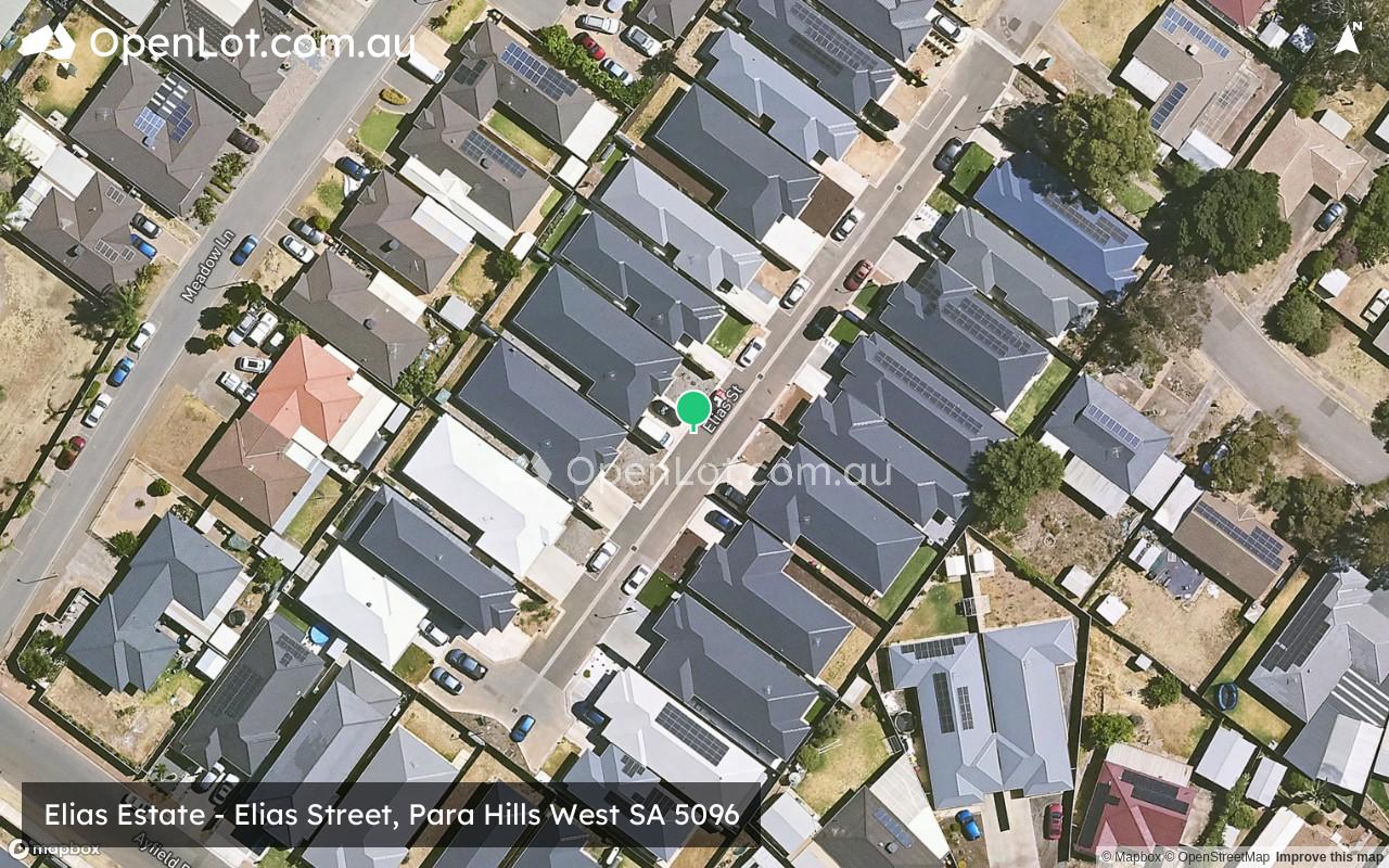 Satellite image for Elias Estate - Elias Street, Para Hills West SA 5096