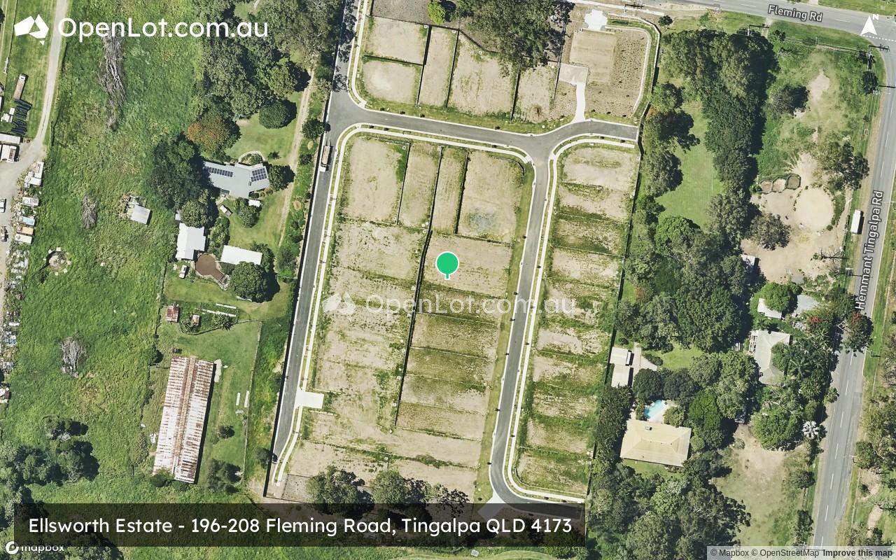 Satellite image for Ellsworth Estate - 196-208 Fleming Road, Tingalpa QLD 4173