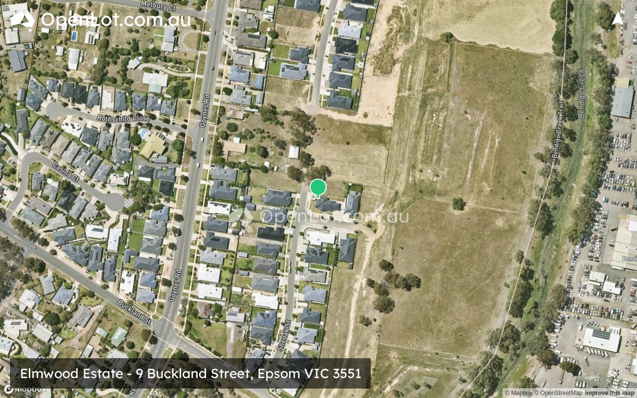Satellite image for Elmwood Estate - 9 Buckland Street, Epsom VIC 3551