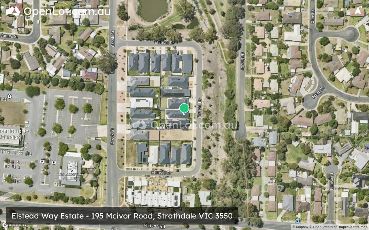 Satellite image for Elstead Way Estate - 195 Mcivor Road, Strathdale VIC 3550