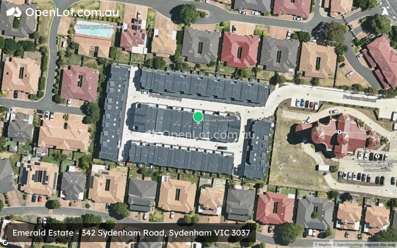 Satellite image for Emerald Estate - 342 Sydenham Road, Sydenham VIC 3037