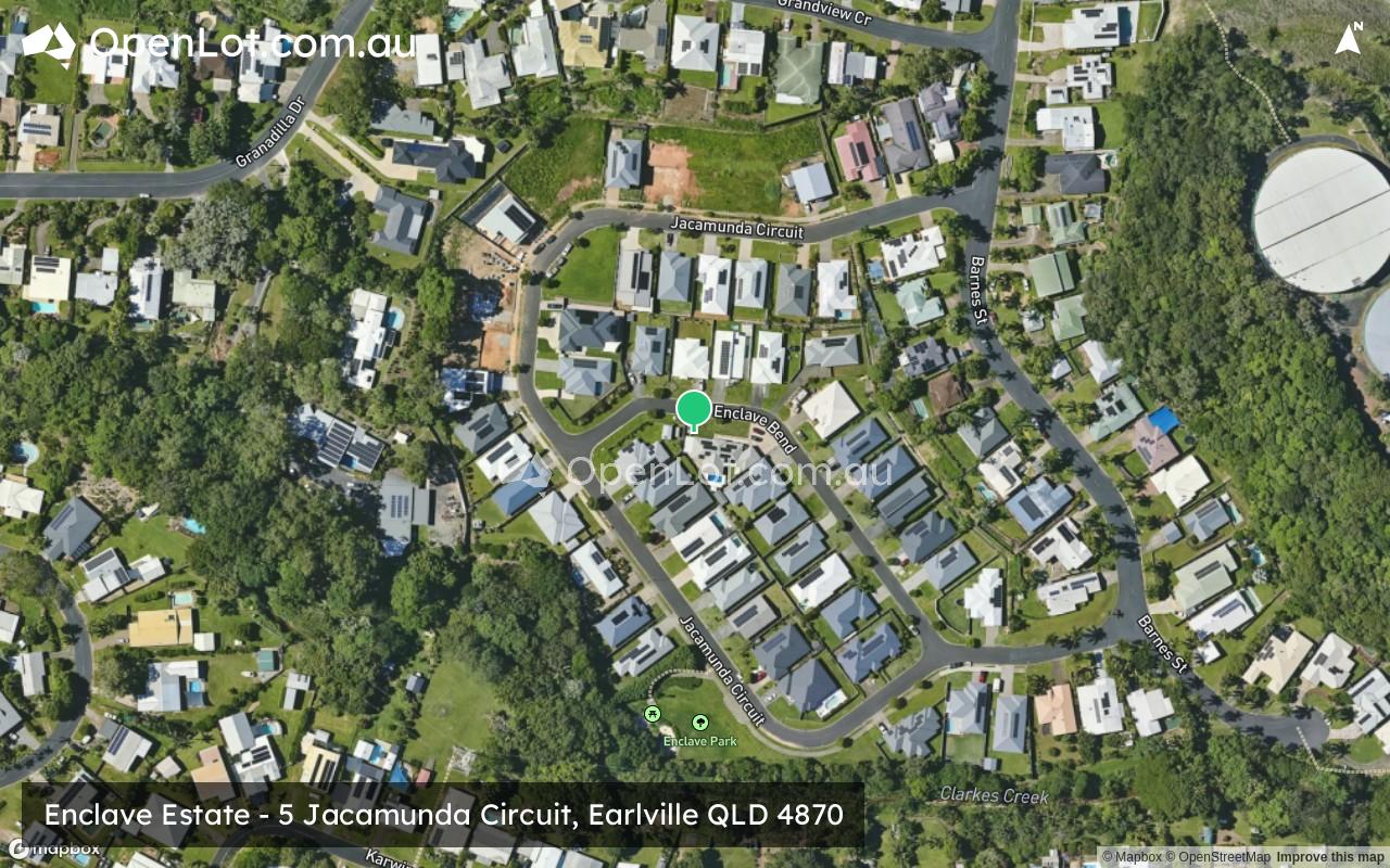 Satellite image for Enclave Estate - 5 Jacamunda Circuit, Earlville QLD 4870