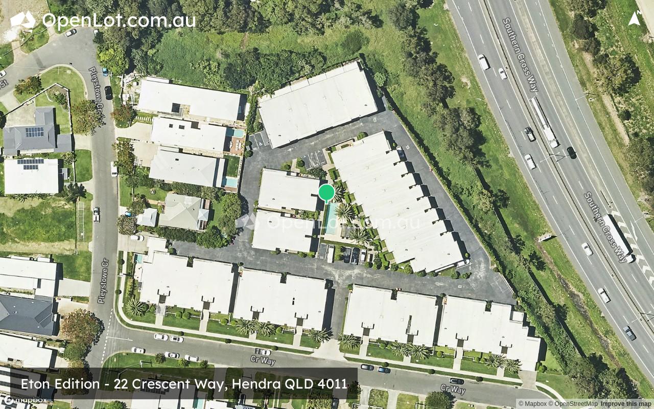 Satellite image for Eton Edition - 22 Crescent Way, Hendra QLD 4011