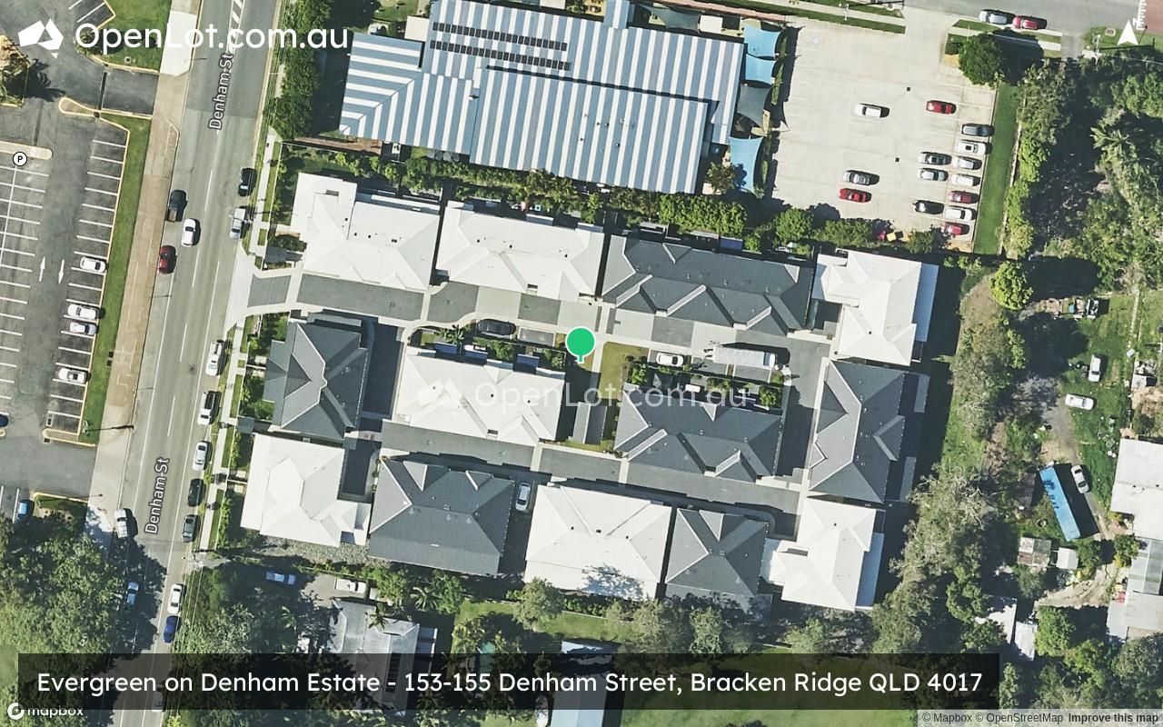Satellite image for Evergreen on Denham Estate - 153-155 Denham Street, Bracken Ridge QLD 4017