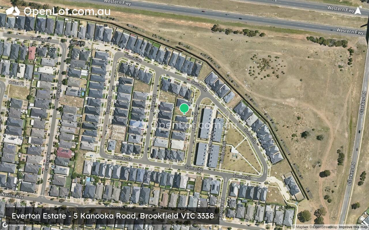 Satellite image for Everton Estate - 5 Kanooka Road, Brookfield VIC 3338