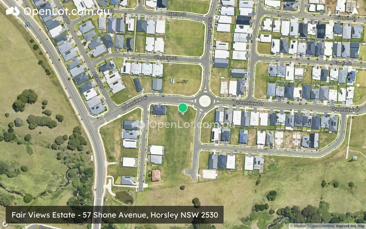 Satellite image for Fair Views Estate - 57 Shone Avenue, Horsley NSW 2530