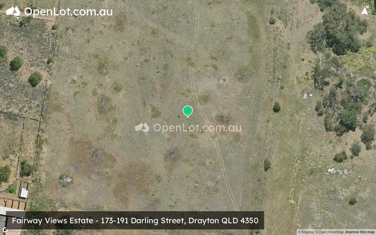 Satellite image for 173-191 Darling Street, Drayton QLD 4350