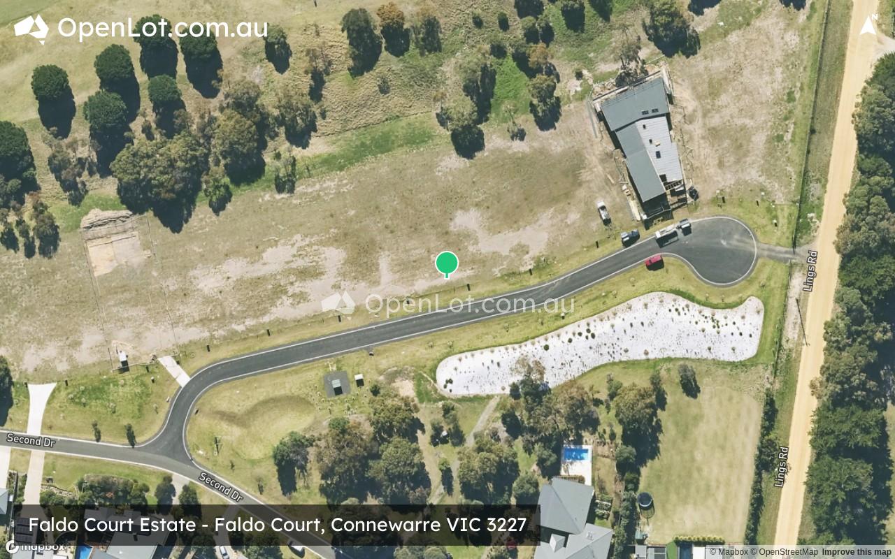 Satellite image for Faldo Court Estate - Faldo Court, Connewarre VIC 3227
