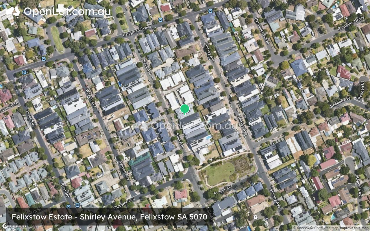 Satellite image for Felixstow Estate - Shirley Avenue, Felixstow SA 5070