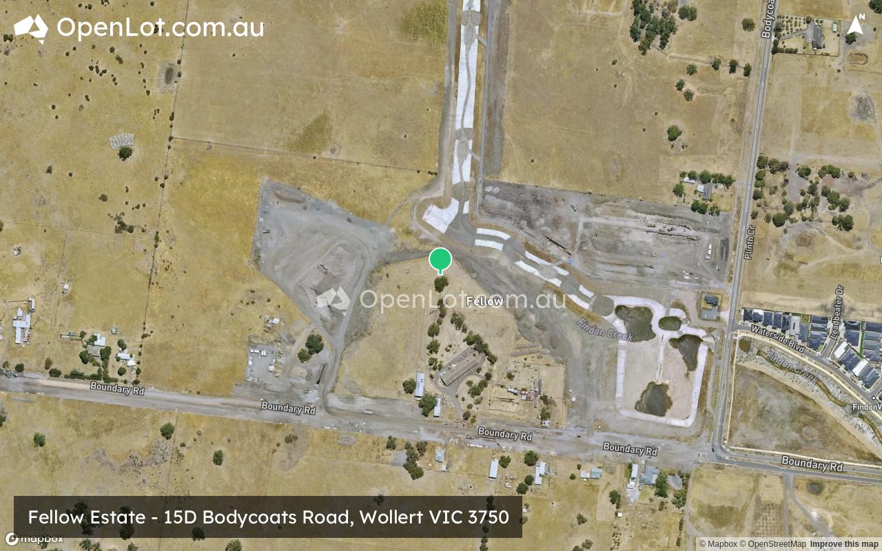 Satellite image for Fellow Estate - 15D Bodycoats Road, Wollert VIC 3750
