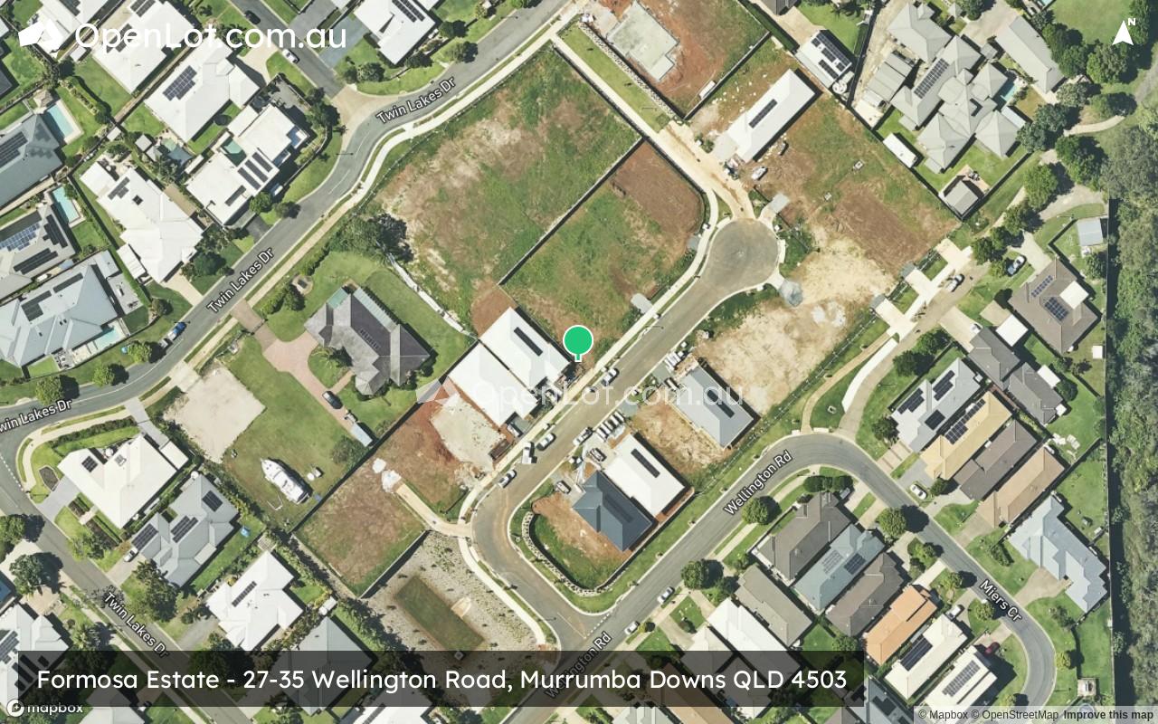 Satellite image for Formosa Estate - 27-35 Wellington Road, Murrumba Downs QLD 4503