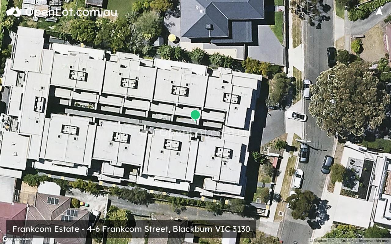 Satellite image for Frankcom Estate - 4-6 Frankcom Street, Blackburn VIC 3130