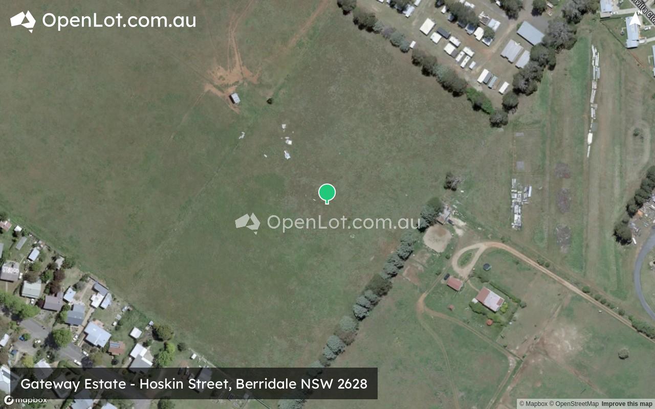 Satellite image for Gateway Estate - Hoskin Street, Berridale NSW 2628