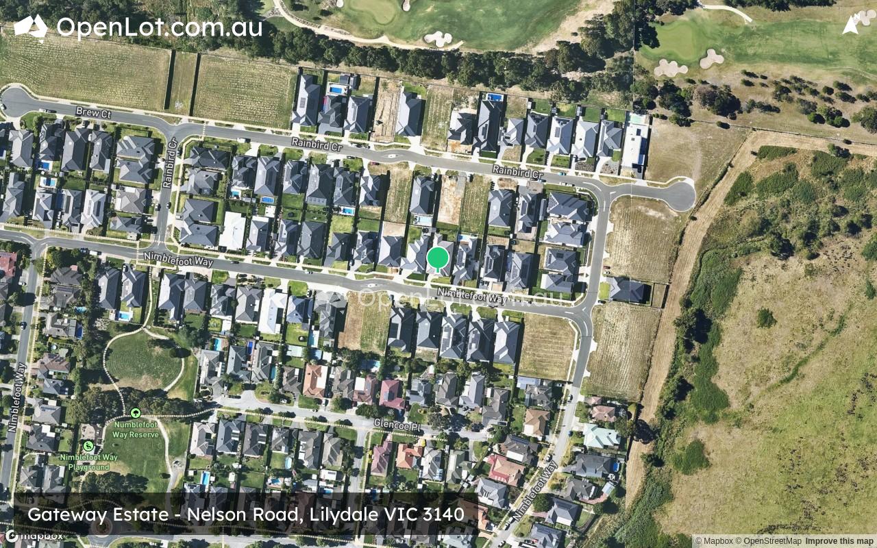 Satellite image for Gateway Estate - Nelson Road, Lilydale VIC 3140
