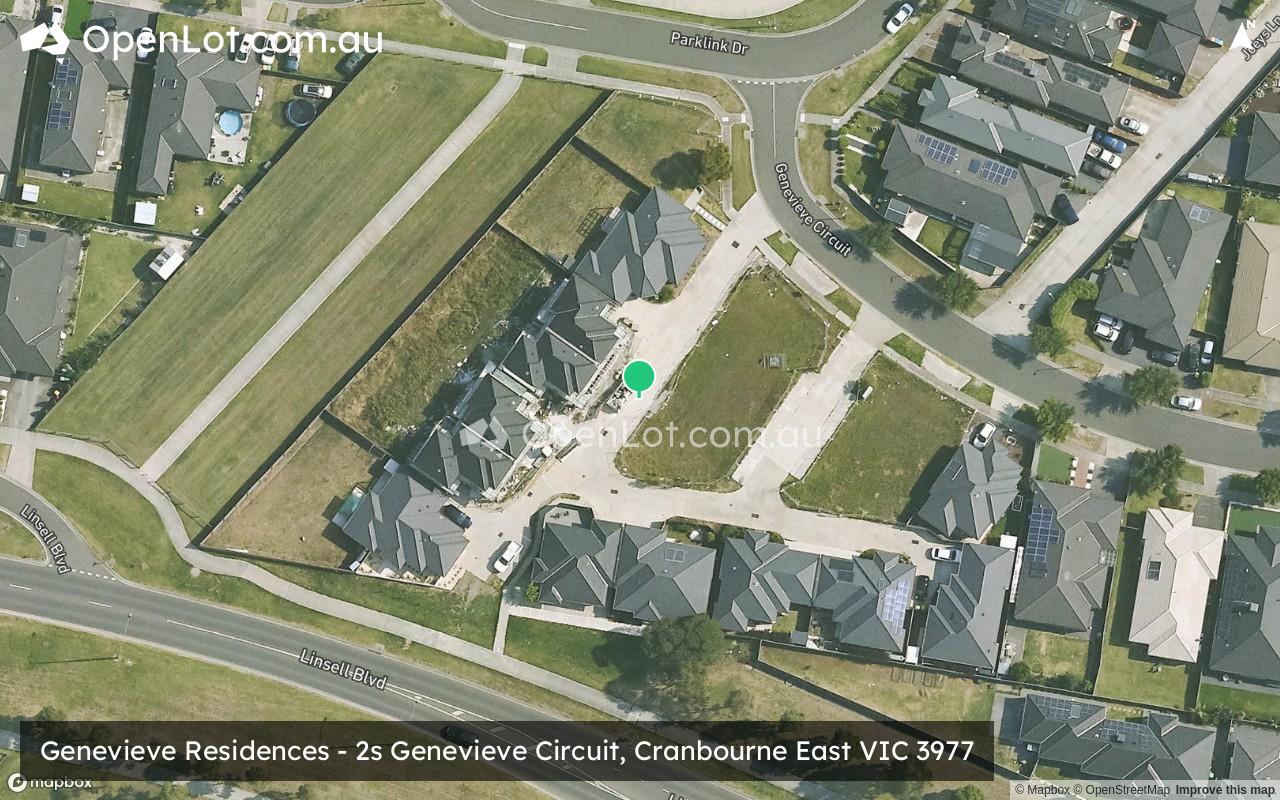 Satellite image for Genevieve Residences - 2s Genevieve Circuit, Cranbourne East VIC 3977