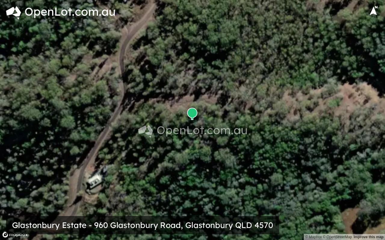 Satellite image for Glastonbury Estate - 960 Glastonbury Road, Glastonbury QLD 4570