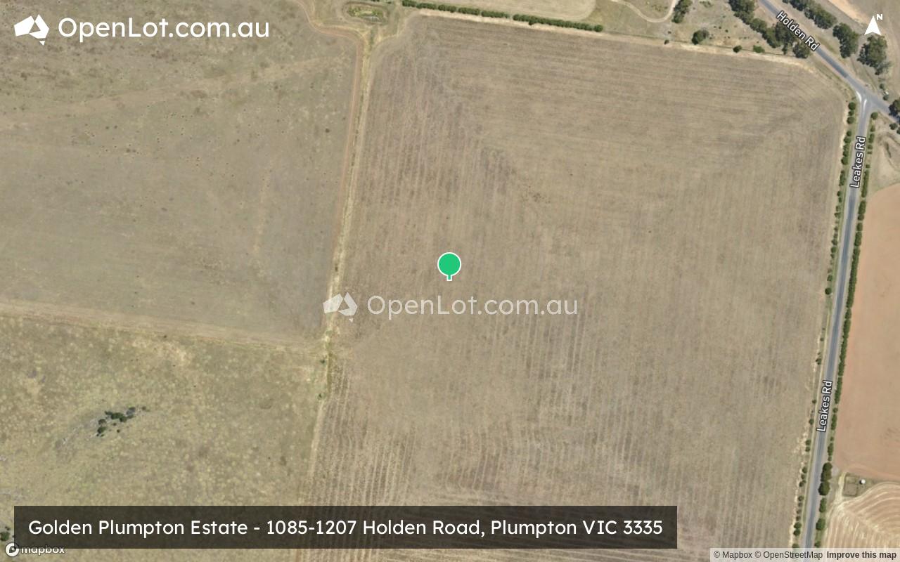 Satellite image for Golden Plumpton Estate - 1085-1207 Holden Road, Plumpton VIC 3335