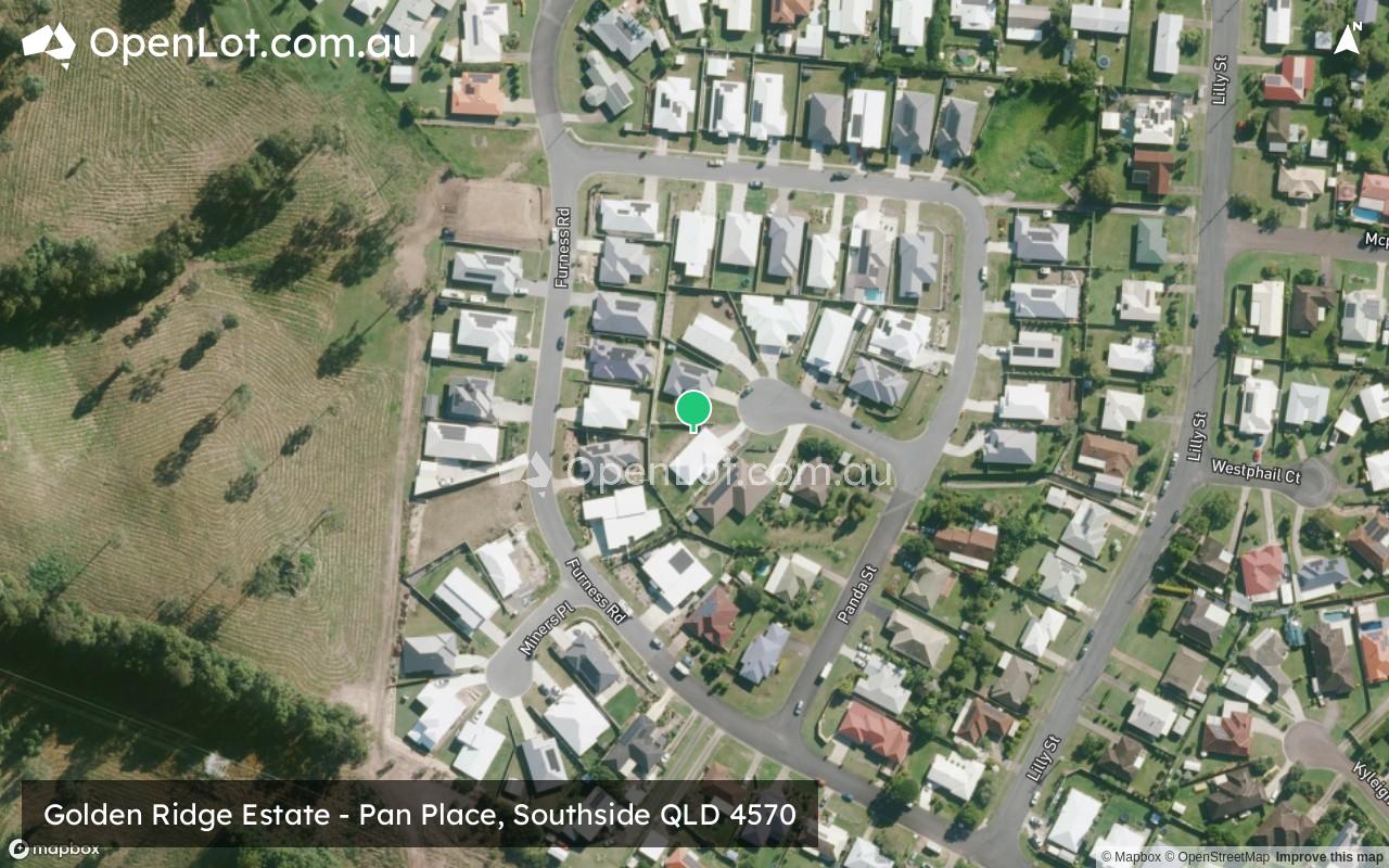 Satellite image for Golden Ridge Estate - Pan Place, Southside QLD 4570