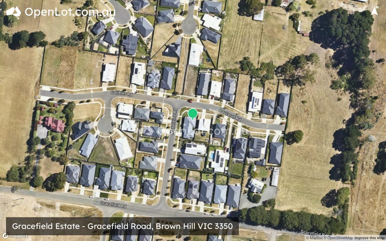 Satellite image for Gracefield Estate - Gracefield Road, Brown Hill VIC 3350