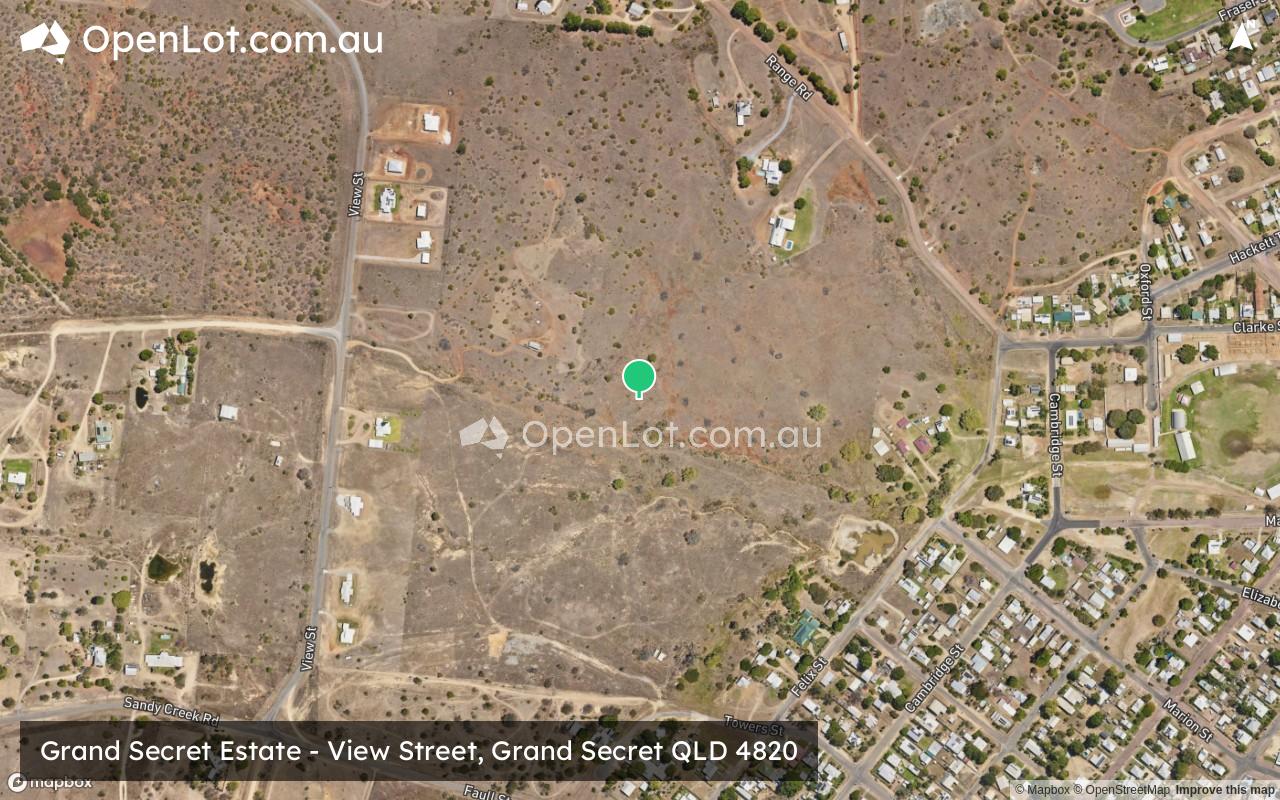 Satellite image for Grand Secret Estate - View Street, Grand Secret QLD 4820