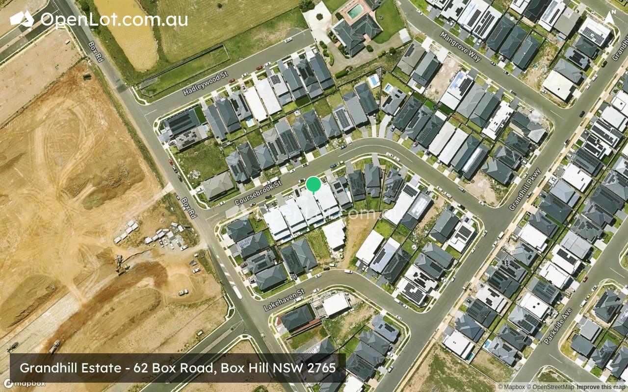 Satellite image for Grandhill Estate - 62 Box Road, Box Hill NSW 2765