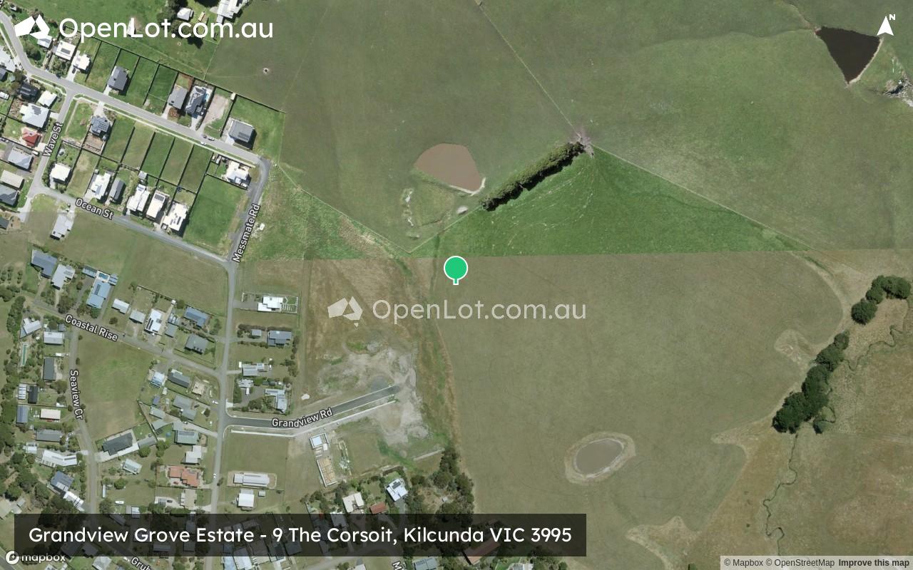 Satellite image for Grandview Grove Estate - 9 The Corsoit, Kilcunda VIC 3995
