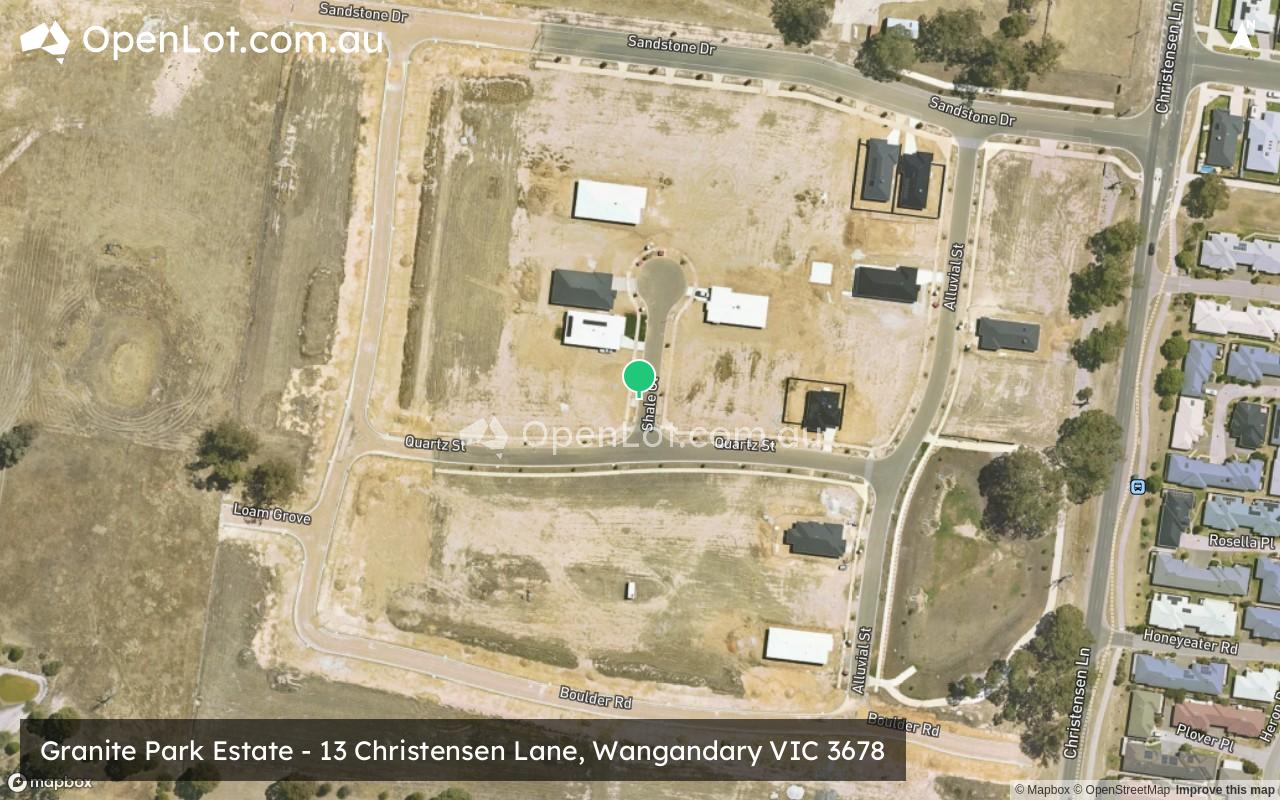 Satellite image for Granite Park Estate - 13 Christensen Lane, Wangandary VIC 3678