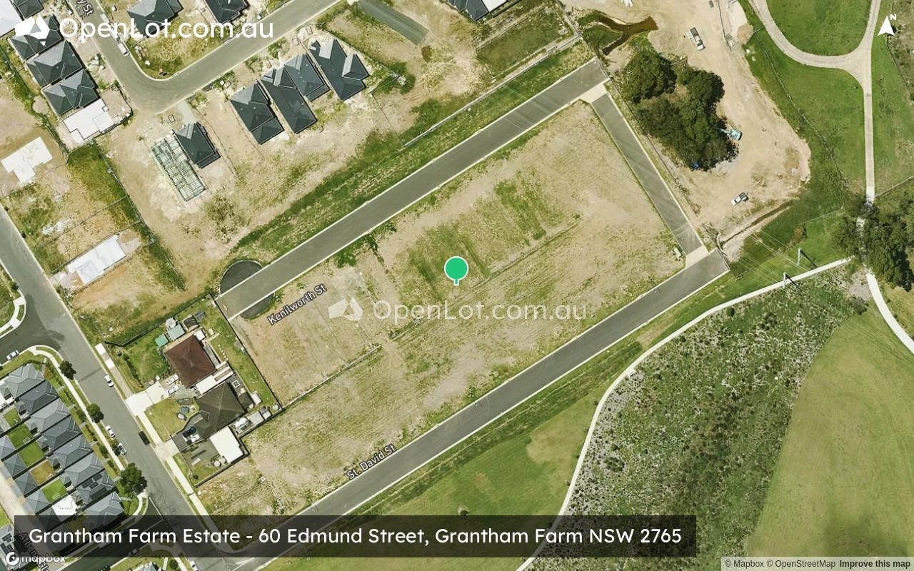 Satellite image for Grantham Farm Estate - 60 Edmund Street, Grantham Farm NSW 2765