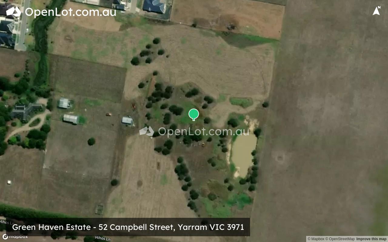 Satellite image for Green Haven Estate - 52 Campbell Street, Yarram VIC 3971