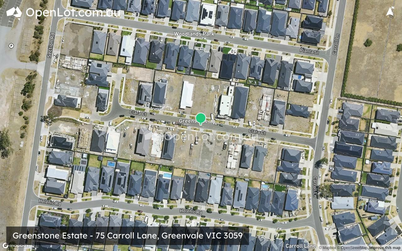 Satellite image for Greenstone Estate - 75 Carroll Lane, Greenvale VIC 3059