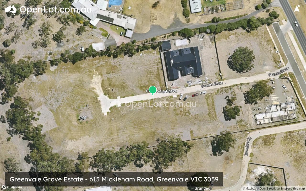 Satellite image for Greenvale Grove Estate - 615 Mickleham Road, Greenvale VIC 3059