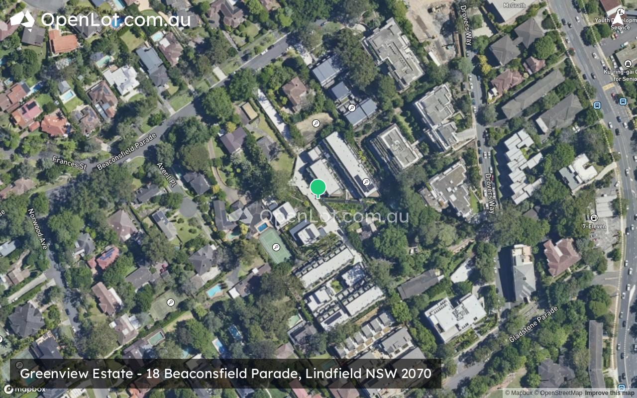 Satellite image for Greenview Estate - 18 Beaconsfield Parade, Lindfield NSW 2070