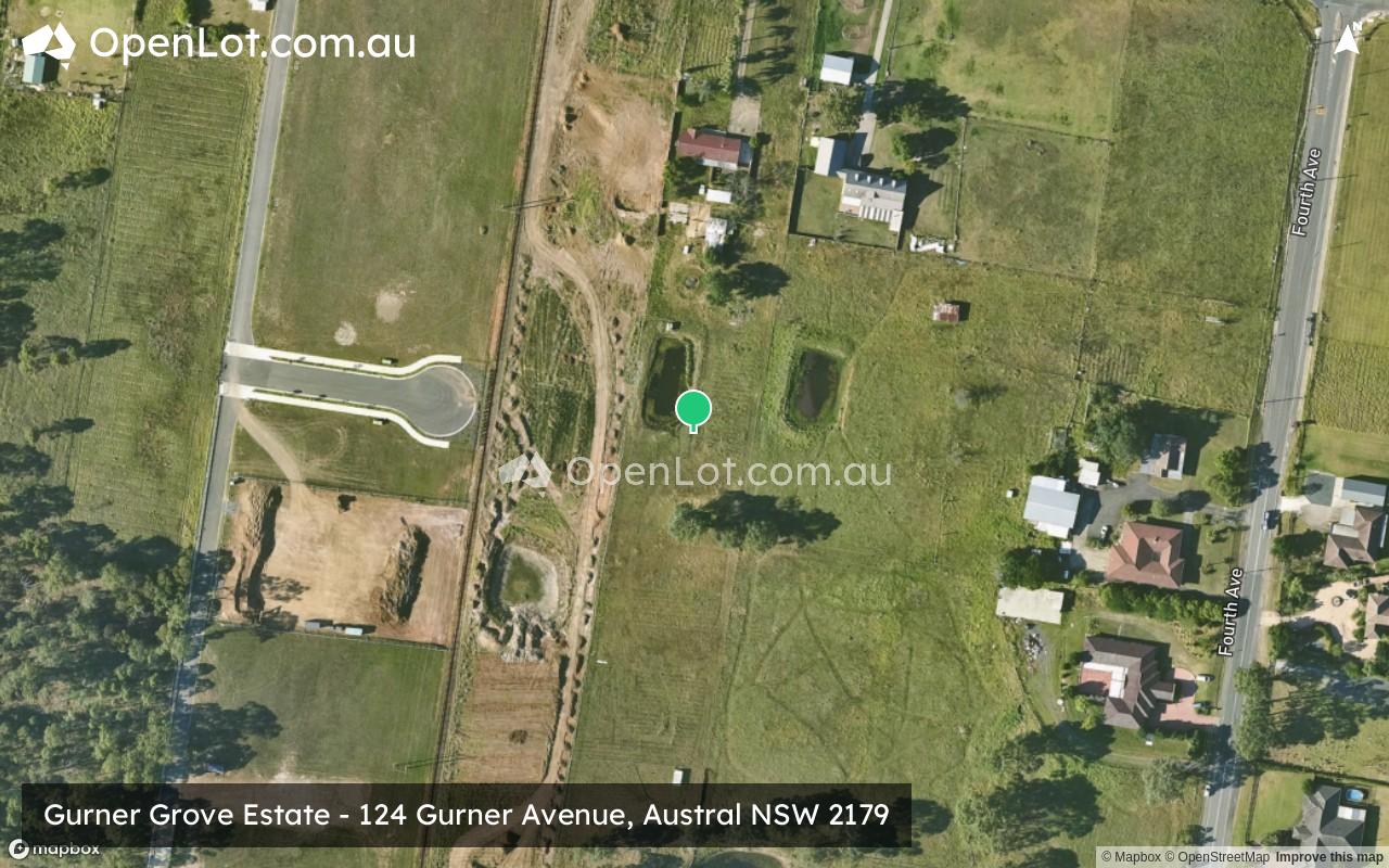Satellite image for Gurner Grove Estate - 124 Gurner Avenue, Austral NSW 2179