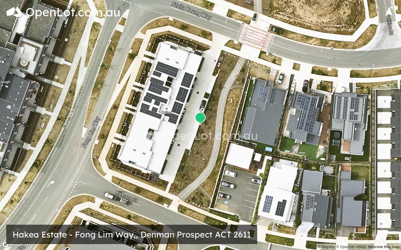 Satellite image for Hakea Estate - Fong Lim Way,, Denman Prospect ACT 2611