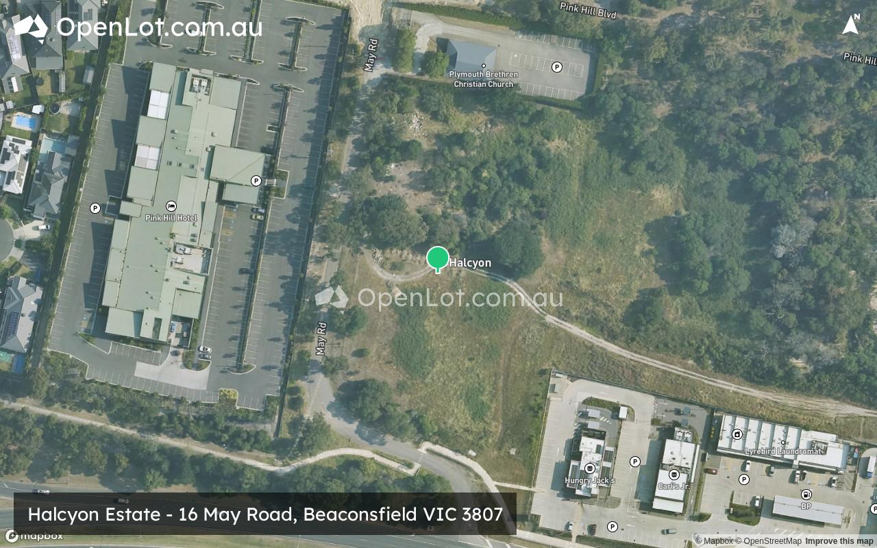 Satellite image for Halcyon Estate - 16 May Road, Beaconsfield VIC 3807