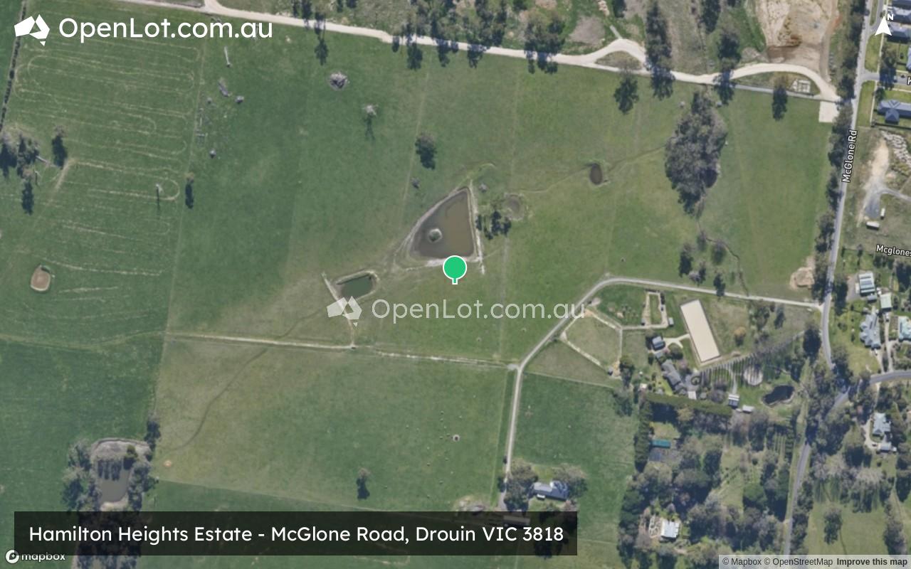Satellite image for 200-202 Mcglone Road, Drouin VIC 3818