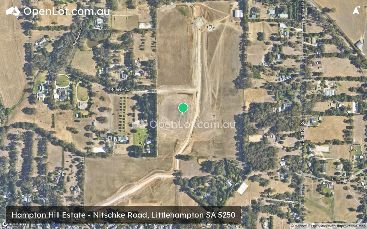 Satellite image for Nitschke Road, Littlehampton SA 5250