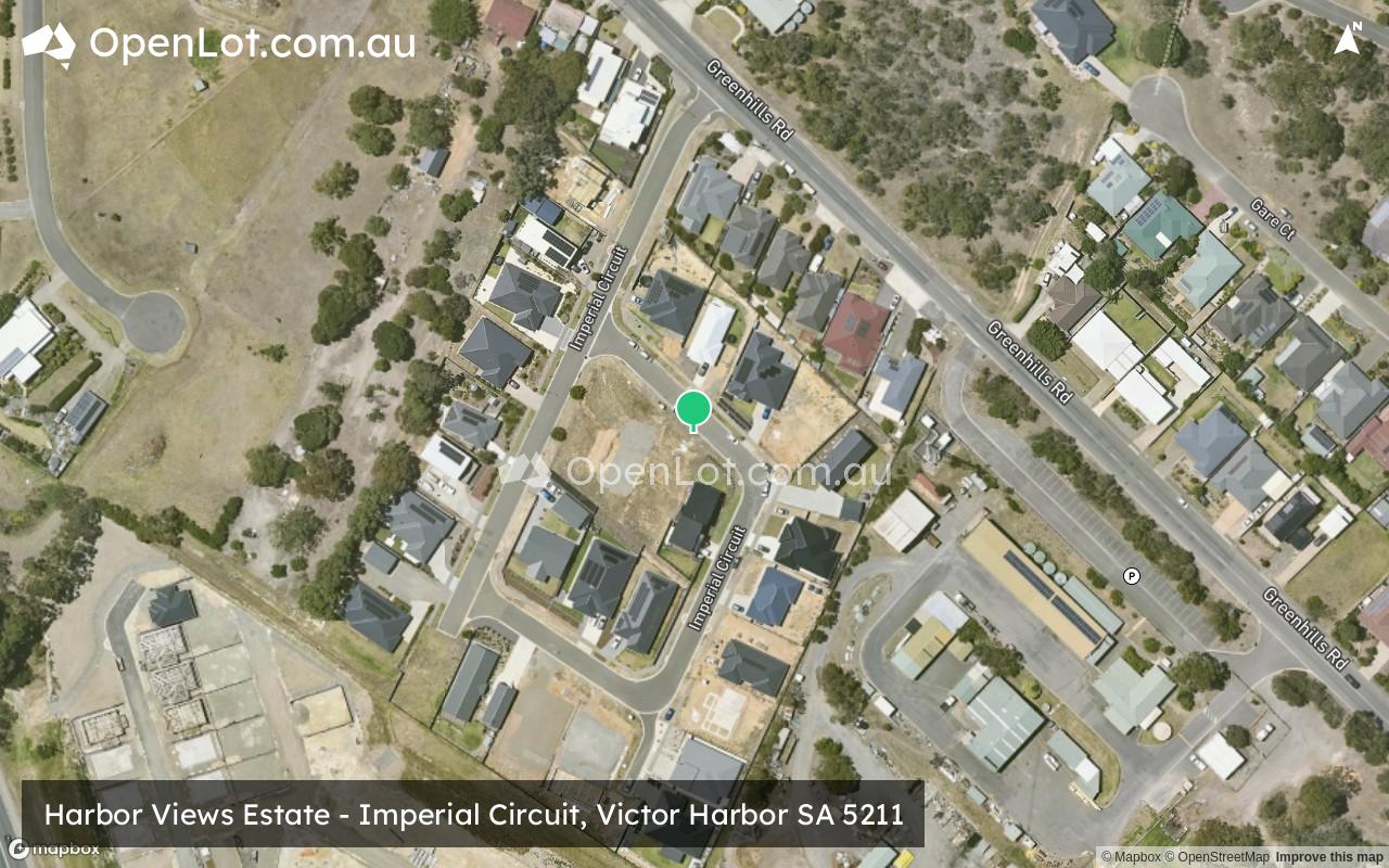 Satellite image for Harbor Views Estate - Imperial Circuit, Victor Harbor SA 5211