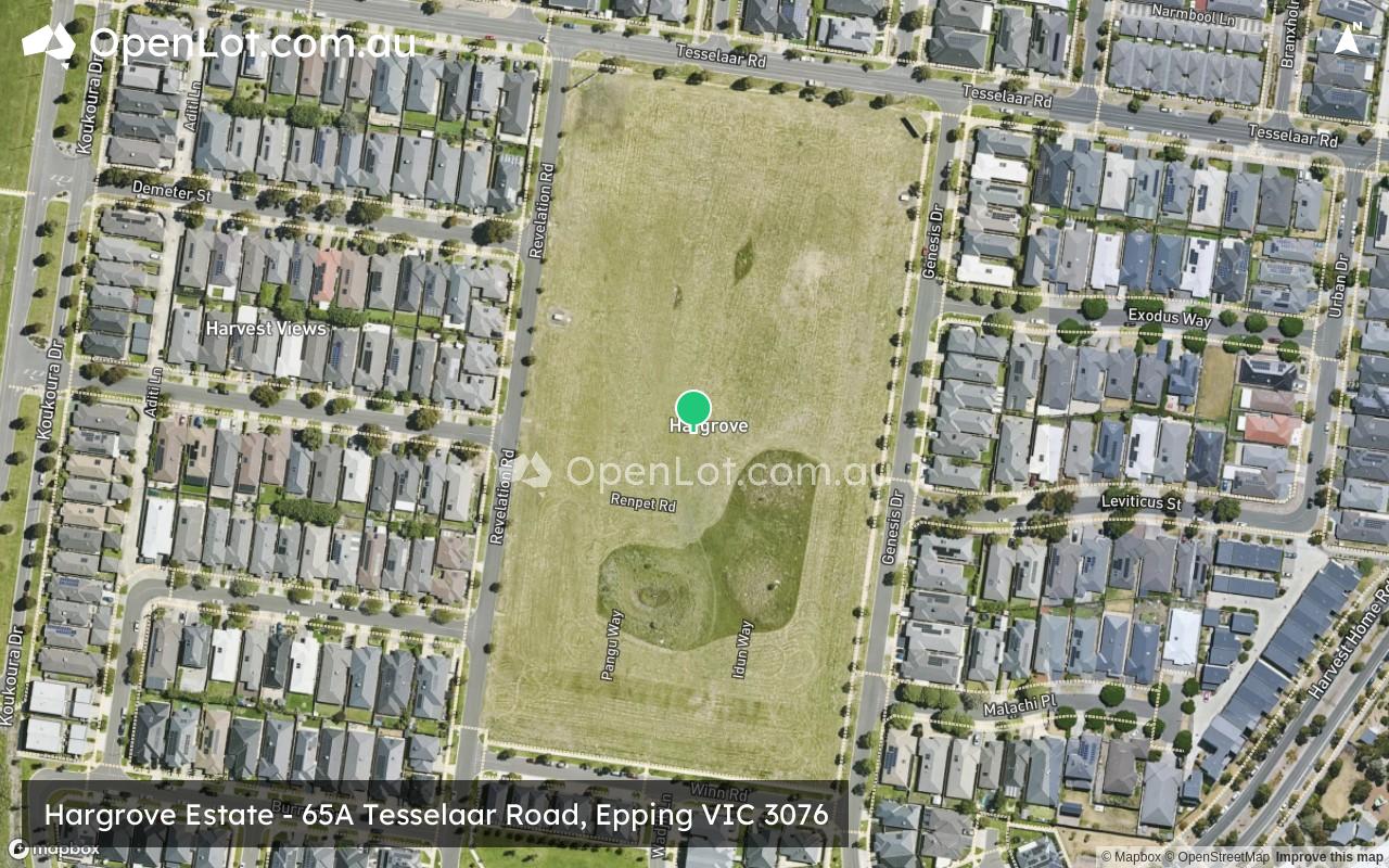 Satellite image for 65A Tesselaar Road, Epping VIC 3076