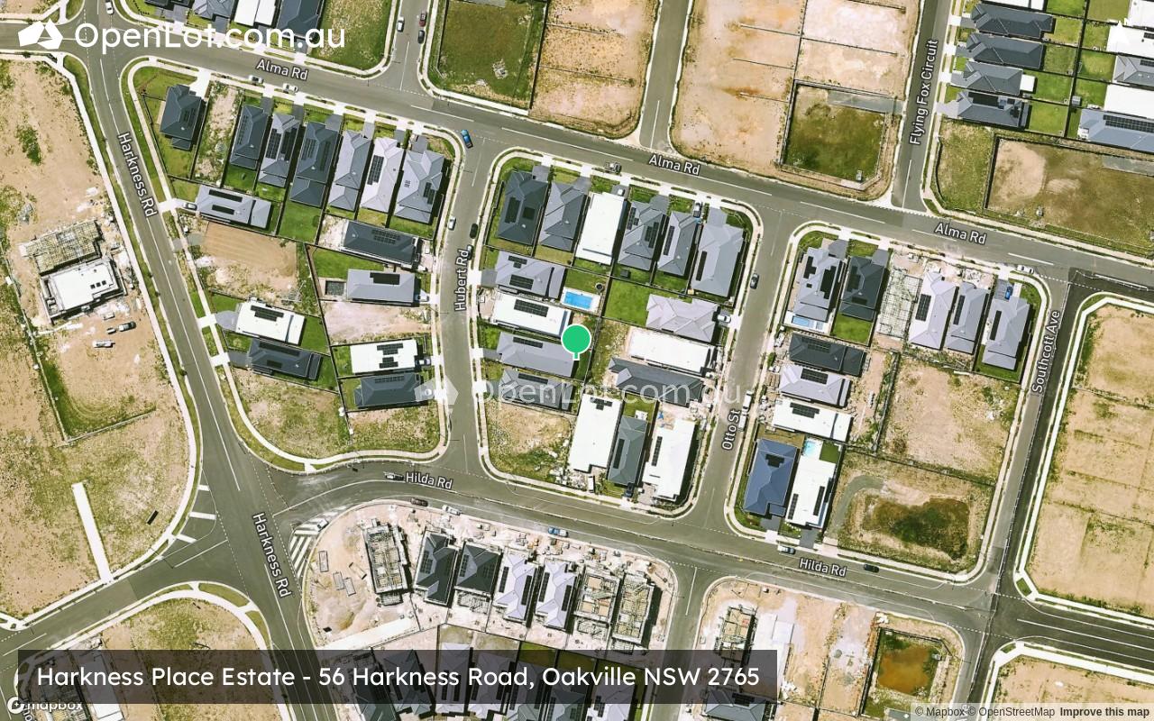 Satellite image for Harkness Place Estate - 56 Harkness Road, Oakville NSW 2765
