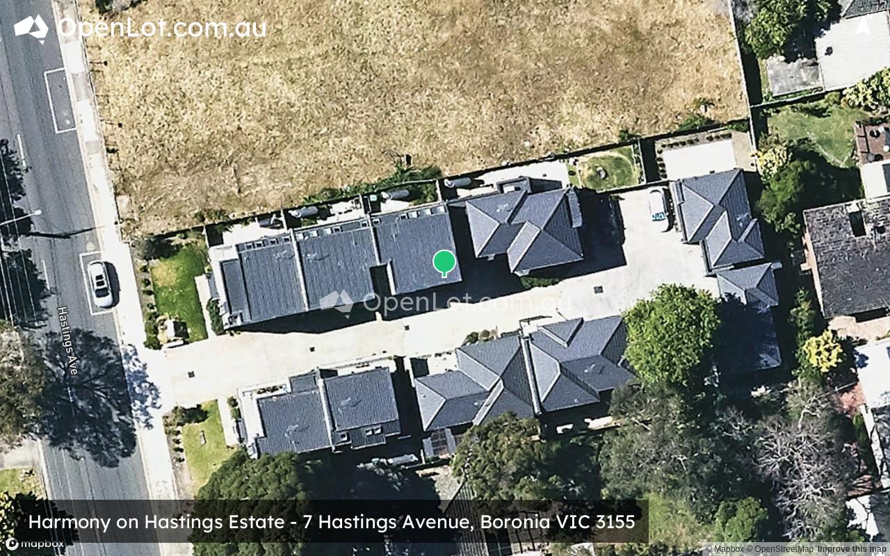 Satellite image for Harmony on Hastings Estate - 7 Hastings Avenue, Boronia VIC 3155