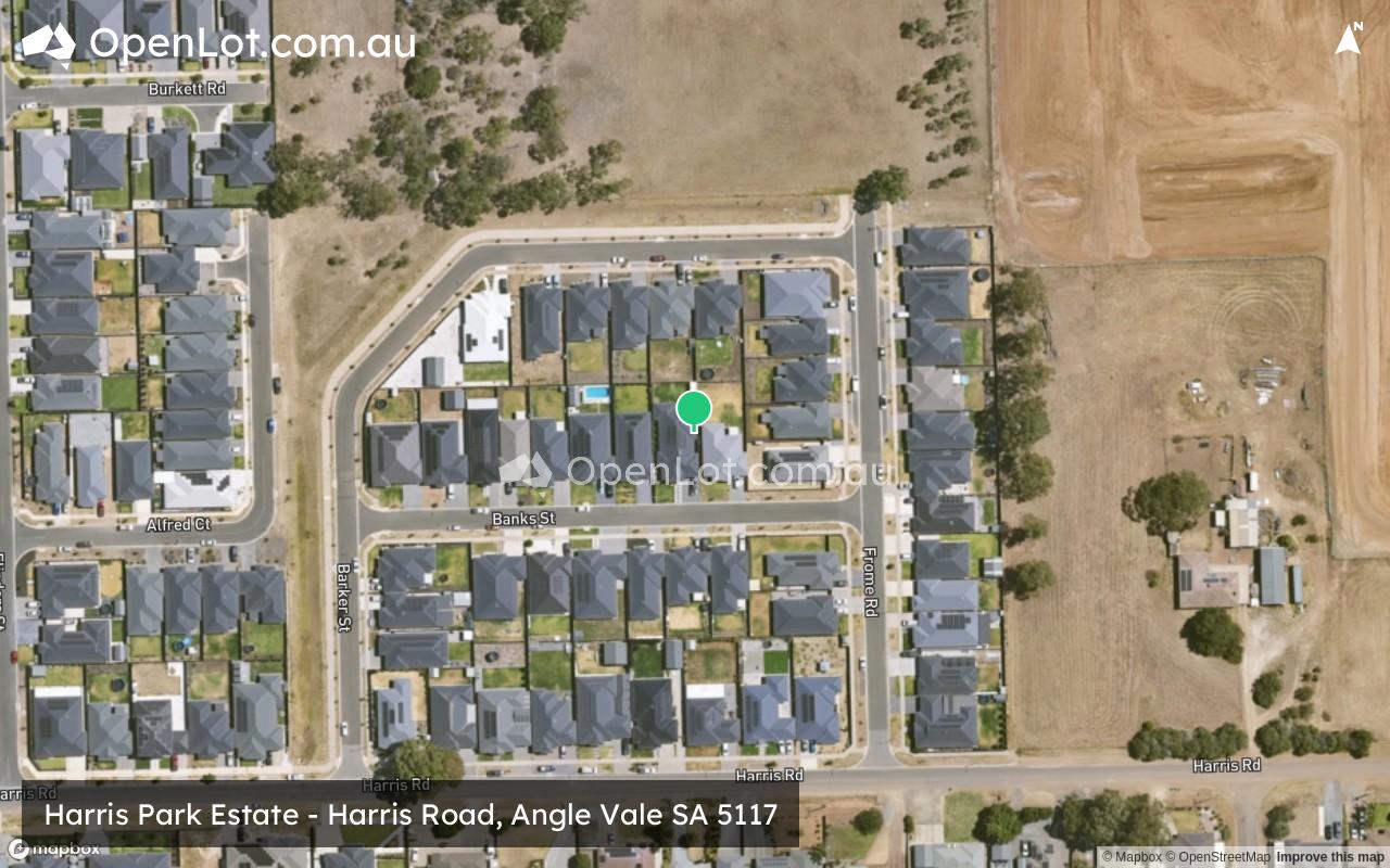 Satellite image for Harris Park Estate - Harris Road, Angle Vale SA 5117