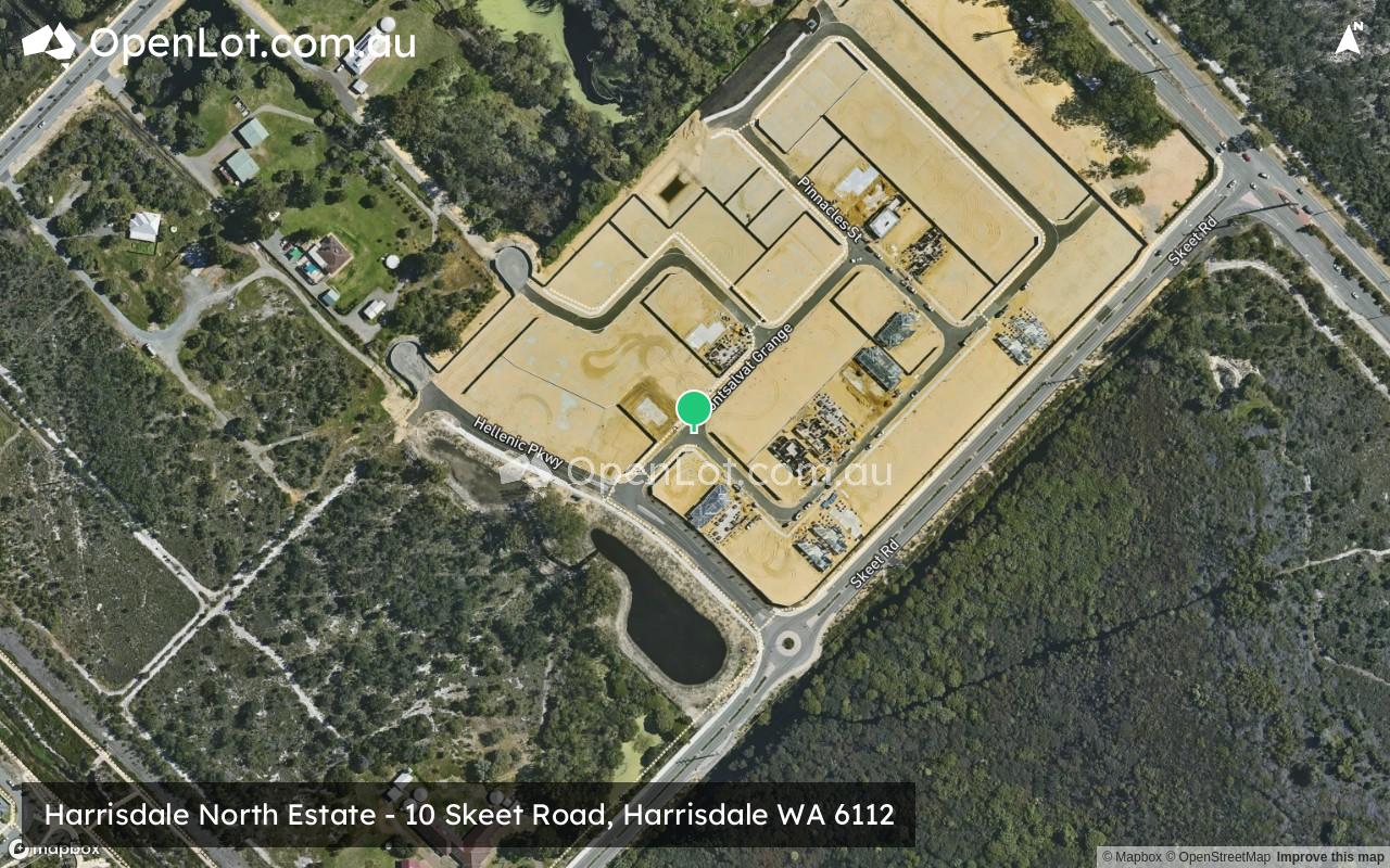 Satellite image for Harrisdale North Estate - 10 Skeet Road, Harrisdale WA 6112