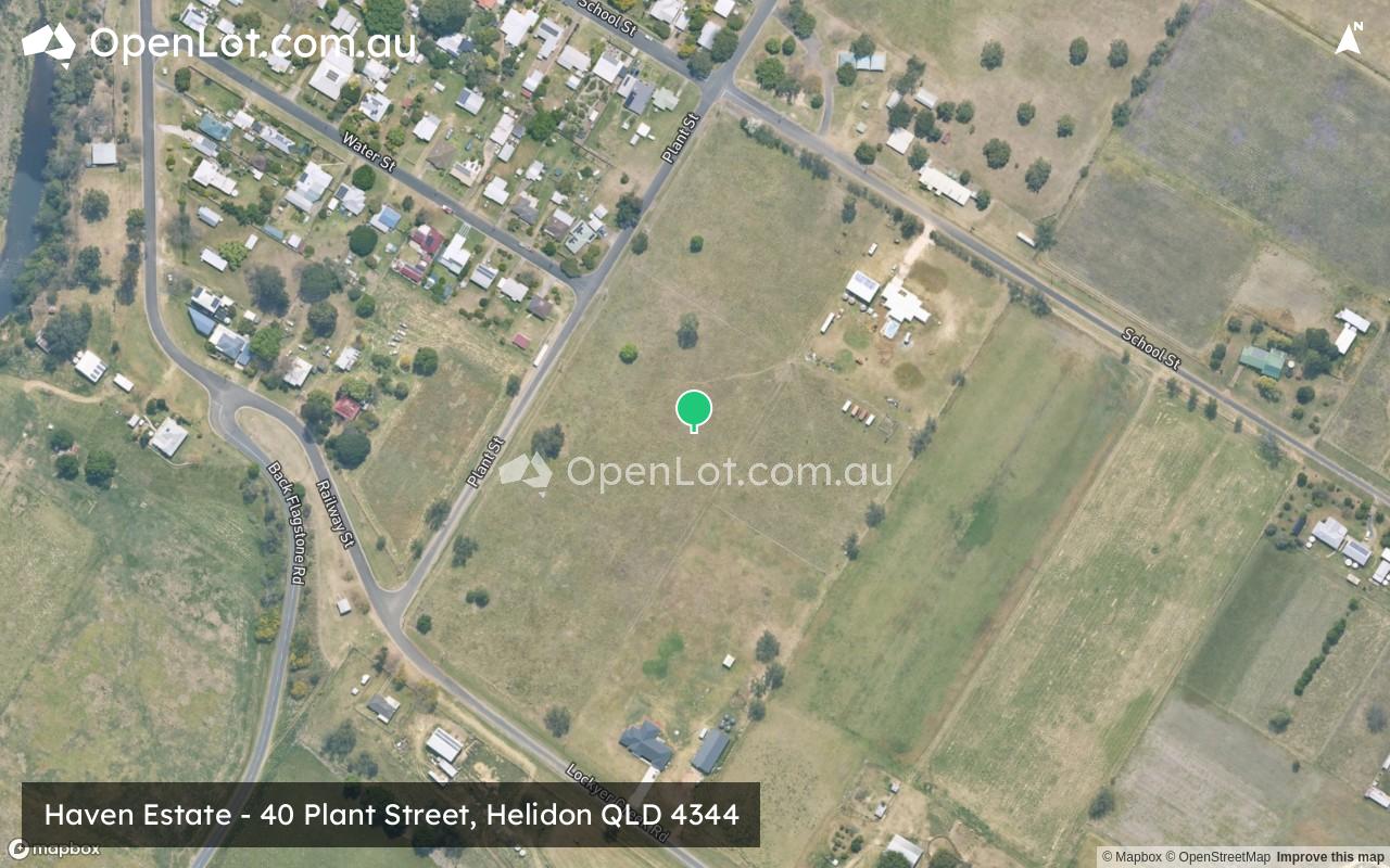 Satellite image for Haven Estate - 40 Plant Street, Helidon QLD 4344