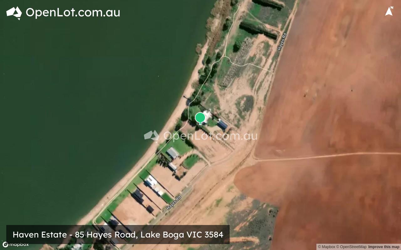 Satellite image for Haven Estate - 85 Hayes Road, Lake Boga VIC 3584